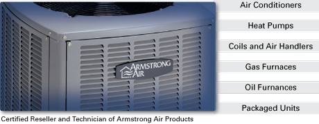 Certified Reseller and Technician of Armstrong Air Products
